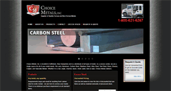 Desktop Screenshot of choicemet.com